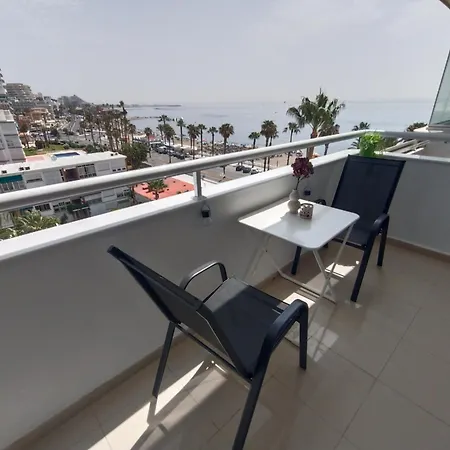 Apartmán Frontal Al Mar Terraza Y Vistas Puerto Marina T46a2