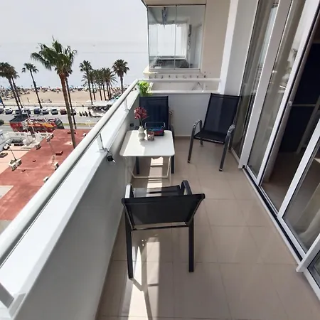 Apartmán Frontal Al Mar Terraza Y Vistas Puerto Marina T46a2 Benalmádena
